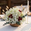 Gypsophila bianca artificiale L30cm 12pz | Floristik24.it