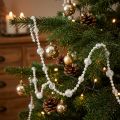 Collana di perle, nastro di perle, ghirlanda di perle iridescenti 270 cm × 2 pezzi | Floristik24.it