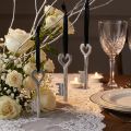 Chiavi decorative in argento per matrimoni, feste e finestre - Set da 6 (4x11 cm) | Floristik24.it