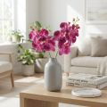 Orchidea Phalaenopsis artificiale fiammata viola 72cm | Floristik24.it