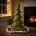 Albero di Natale artificiale abete verde floccato 45 cm | Floristik24.it