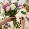 Filo di avvolgimento verniciato di verde | Floristik24.it