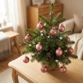 Mini palline di Natale in vetro rosa antico Ø2,5cm 22 pezzi | Floristik24.it
