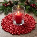 Pietre decorative 9mm - 13mm rosse 2kg | Floristik24.it