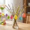 Uova di Pasqua da appendere, colori assortiti, 6 cm, 12 pezzi | Floristik24.it