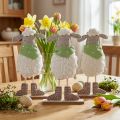 Decorazione pasquale Decorazione da tavola pecora Figure decorative pasquali 37 cm 3 pz | Floristik24.it