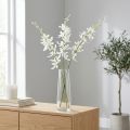 Orchidee artificiali Oncidium fiori artificiali bianchi 90 cm | Floristik24.it