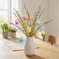 Uova di Pasqua da appendere uova di plastica colorate 4×5,5 cm 10 pz | Floristik24.it