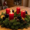 Palline di Natale nere in vetro mini lucide Ø3cm 22 pz | Floristik24.it