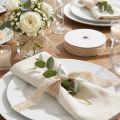 Nastro di pizzo decorativo nastro di pizzo beige W18mm 20m | Floristik24.it
