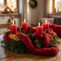 Lana termofusibile 10m rosso scuro | Floristik24.it