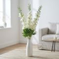 Delphinium Bianco Artificiale Delphinium Fiori Di Seta Fiori Artificiali 3 Pezzi | Floristik24.it