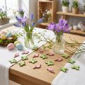 Mini lettiera decorativa in legno 2 cm pastello asst. 144 pz | Floristik24.it