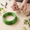 Filo di alluminio Ø2mm Verde maggio 60m 500g Filo decorativo Filo per gioielli Filo per artigianato | Floristik24.it