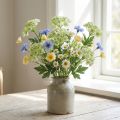 Aneto artificiale bianco 49 cm 6 pz | Floristik24.it
