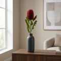 Fiore artificiale Banksia Rosso Borgogna Esotici artificiali 64 cm | Floristik24.it