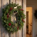 Decorazione da appendere Decorazione cervo natalizio oro vintage 42,5×7×4 cm | Floristik24.it