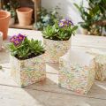 Sacchetto regalo sacchetto per piante sacchetto regalo fantasia 10,5 cm 8 pz | Floristik24.it
