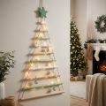 Decorazione da appendere Stella albero di Natale in legno H59cm | Floristik24.it