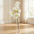 Ramo di lillà artificiale Fiori bianchi L95cm | Floristik24.it