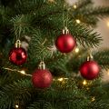 Decorazioni per l'albero di Natale Pallina di Natale rossa 3 cm 14 pezzi | Floristik24.it