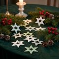 Decorazione Stelle in Legno Decorazione Scatter Natale Verde H4cm 72 pz | Floristik24.it