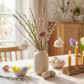 Decorazione coniglietto pasquale a nido d'ape da appendere 7×4,5×6 cm 5pz | Floristik24.it