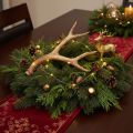 Corna artificiali, realistiche, rustiche, 32 cm | Floristik24.it