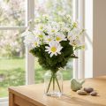 Mazzo di margherite bianche 45 cm | Floristik24.it