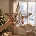 Stella di ramoscelli da appendere Addobbo natalizio 60cm | Floristik24.it