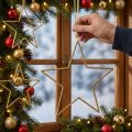 Stelle decorative dorate