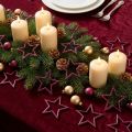 Decorativo Star Berry Glitter Decorazione da tavola Natale 4,5 cm 120 pz | Floristik24.it