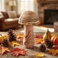 Fungo di legno da appoggio, fungo decorativo, Paulownia in legno Ø15cm H28cm | Floristik24.it