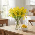 Camomilla artificiale come bouquet di fiori per una decorazione fresca e di facile manutenzione, 28 cm, 3 pezzi | Floristik24.it