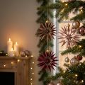 Stelle decorative di carta da appendere, perfette per decorazioni festive | Floristik24.it