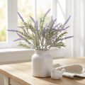 Lavanda artificiale Piante artificiali Viola 38cm 3 mazzi 9 pezzi | Floristik24.it