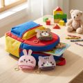 Portafoglio portachiavi per bambini 11 cm 4 pezzi | Floristik24.it