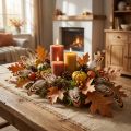 Piume decorative in vere piume di uccello a strisce 3-4 cm 60 pz | Floristik24.it