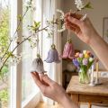 Mughetto decorativo per appendere fiori in ceramica 7 cm 3 pz | Floristik24.it