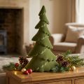 Abete decorativo floccato albero di Natale verde 60 cm | Floristik24.it