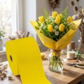 Fiore crêpe giallo L10cm grammatura 128g/mq L250cm 2 pezzi | Floristik24.it