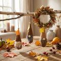 Ciondolo gnomo cono decorazione gnomo gnomo autunnale H10cm 6 pz | Floristik24.it