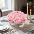 Rose Eterne Medie Ø4-4.5cm Rosa 8 pz | Floristik24.it