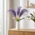 Piante artificiali erba secca viola floccata artificialmente 62 cm 3 pezzi | Floristik24.it