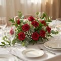 Rosa rossa in schiuma Ø4cm 48 pz | Floristik24.it
