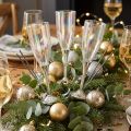 Decorazione di Capodanno per attaccare il bicchiere di champagne sul filo H9,5cm 8 pezzi | Floristik24.it