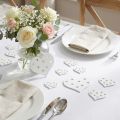 Heart Mix White 3.3cm - 7cm 54pcs | Floristik24.it