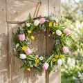 Corona di vite Ø30cm Corona naturale per porta Corona decorativa Salice Alta qualità Fatto a mano | Floristik24.it