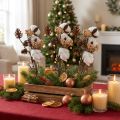 Rami natalizi decorativi mix artificiale assortiti 29 cm 3 mazzi | Floristik24.it