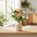 Cespuglio di palle di neve verde rosa bianco artificiale 49 cm | Floristik24.it